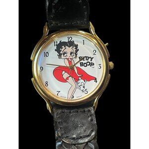 Rare 1992 KFS INC./Fleischer Studios Inc. Tali Betty Boop Vintage Signed Watch